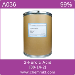 Organic Chemical 2-Furoic acid CAS NO.88-14-2