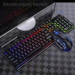 Original Metal Mechanical Colorful Rgb Led Laptop Gaming Mechanical Keyboard Wireless