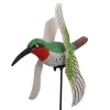OSGOODWAY 8 PLASTIC WINDMILL KINGFISHER WIND SPINNER YARD STAKES GARDEN DECOR ART SUPPLY WITH FREE SHIPPING