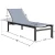 Import Outdoor beach furniture alu folding swimming pool sunbed lounger chair from China