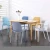 Import outdoor garden full pp seat chair colourful cheap  Stackable plastic dining chair from China