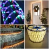 Outdoor Holiday Christmas Decoration Red Green Blue Waterproof Led Rope Light