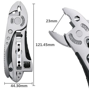 Outdoor Multitool Pliers Pocket Knife Screwdriver Set Kit Adjustable Wrench Jaw Screwdriver Set Kit