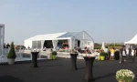 outdoor shelter awning advertising gazebo trade show event custom exhibition 10x10 canopy marquee tent