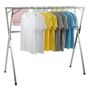 Outdoor Universal Clothes Drying Racks, Foldable Stainless Steel Cloth Dryer Rack Household Cloth Dryer