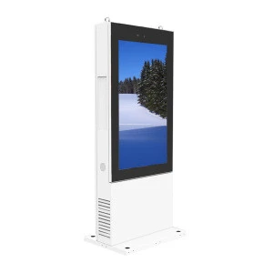 Outdoor waterproof IP 65 standing lcd signage digital panel lcd flexible touch screen display street advertising display