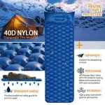 Outdoors-man Lab Camping Sleeping Pad Ultralight Inflatable Camping Mat Pad for Backpacking & Hiking Outdoor Sports