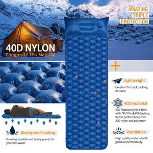 Outdoors-man Lab Camping Sleeping Pad Ultralight Inflatable Camping Mat Pad for Backpacking &amp; Hiking Outdoor Sports