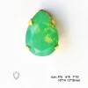 Pear shape decoration use crystal rhinestone stone for jewelry making dresses design