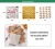 Import personalised cheap 35gsm coloured printed white chicken microwave bread food bakery greaseproof wax wrapping paper from China