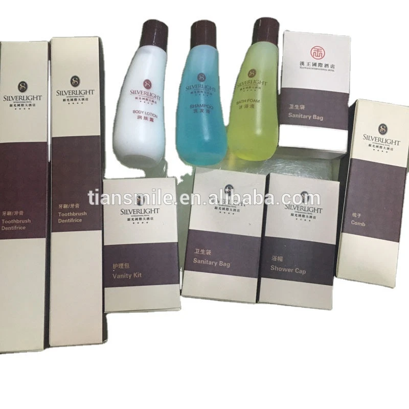 personalized hotel mini toiletries product and guest amenities