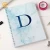 Import Personalized marble texture big letter hardcover birthday gift notebook from China