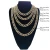 Import Personalized Miami Curb Bling Bling Rhinestone Crystal Cuban Chain Choker Hip Hop Necklace Bracelet from China