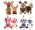 Import Pet Holiday Gift Colorful new pet apparel winter matching dog  clothes multi sizes molds dog clothing pet clothes from China