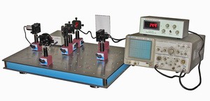 Piezoelectric effect and Vibration Measurement with laser optical equipment