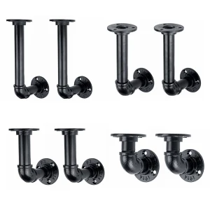 Pipe Fittings Metal Degree Elbow Y Tee 4 5 Way Parts Black Galvanized Cast Carbon Steel Gi Malleable Iron Flange Pipe Fittings