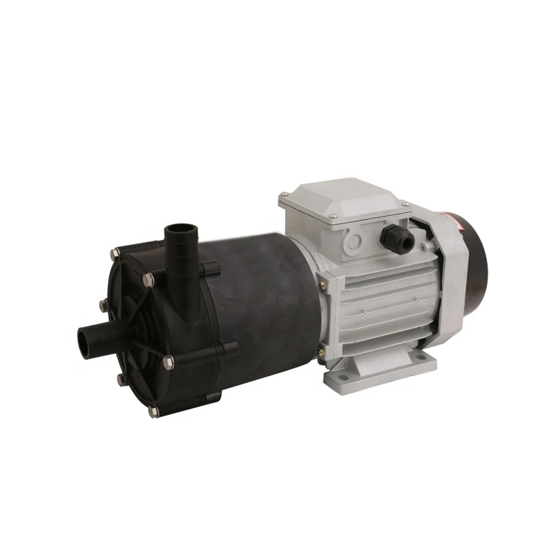 Plastic alkali acid HCL magnetic drive corrosive liquid pump