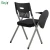 Import plastic back with armrest with writing pad school chair from China