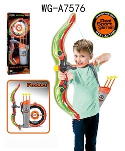 plastic bow and arrow toy for kids outdoor shooting toys