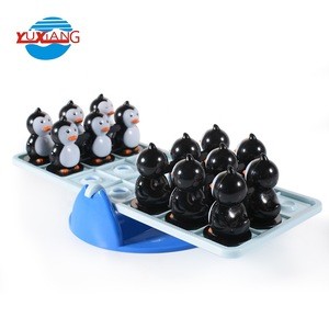 plastic brain games toy balance penguin board game maker for family play