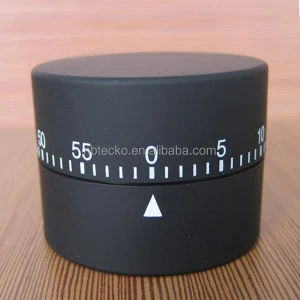 Plastic cylinder shape mechanical sound kitchen timer