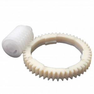 Plastic Gear and worm Nylon Plastic Injection worm Gear Transmission Gear