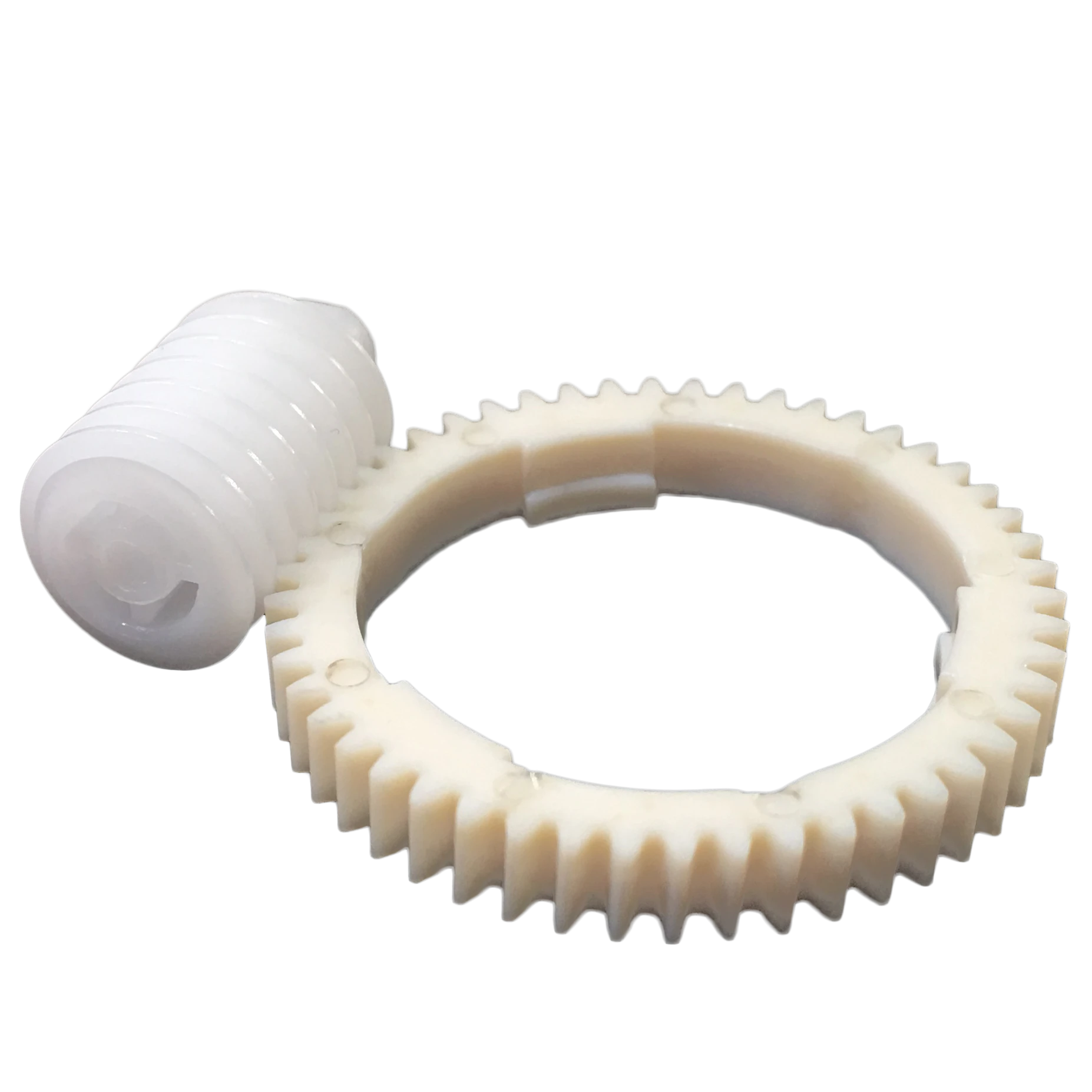 Plastic Gear and worm Nylon Plastic Injection worm Gear Transmission Gear