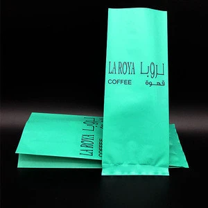 plastic laminated foil 5kg rice bags with handle