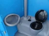 Plastic Portable toilets with tanks and flush
