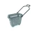 Import plastic shopping basket with wheels in stock from China