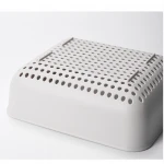 Plastic Vegetable And Fruit Washing Kitchen Drain Basket Square Shape Basket