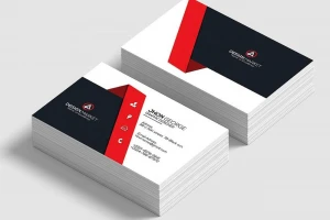 plastics products metal business card with custom company name&amp;logo