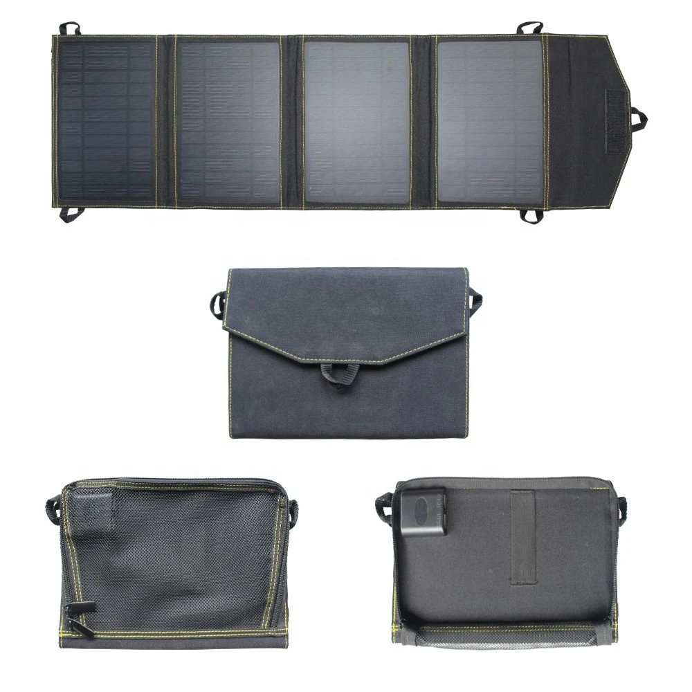 Pocket Solar Charger 14W Usb Output For Tablets / Phones / Power Banks / Laptop