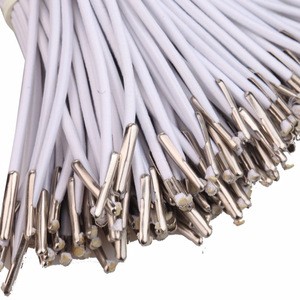 Polyester Elastic cord with metal barb end metal hook