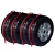Import Polyester Universal Car Auto Tires Storage Bag Automobile Tyre Accessories Vehicle Wheel Protector 4Pcs Spare Tire Cover Case from China