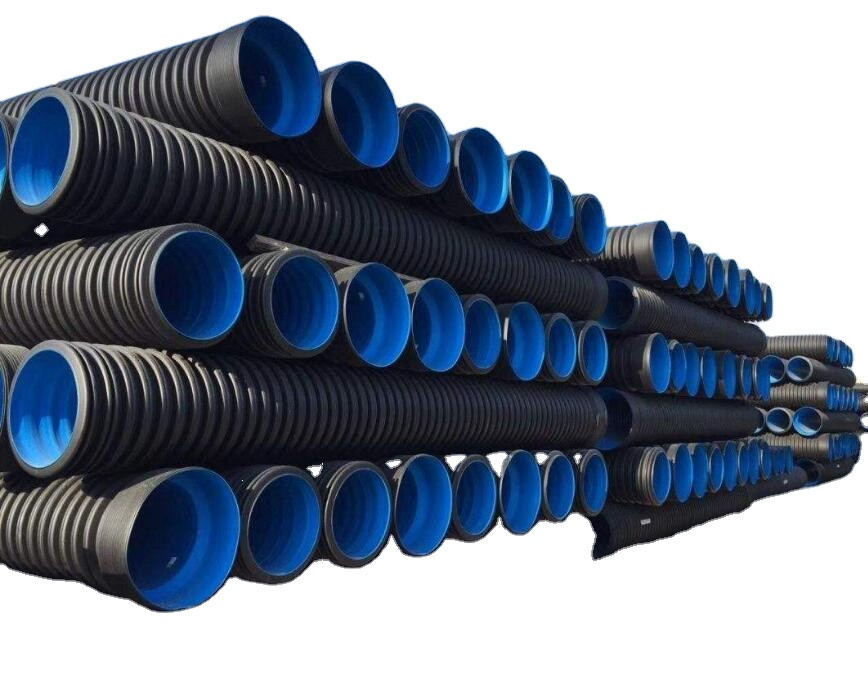 Buy Polyethylene Water Pipe Sn4 Sn8 Sn10 Sn12 Hdpe Double Wall ...