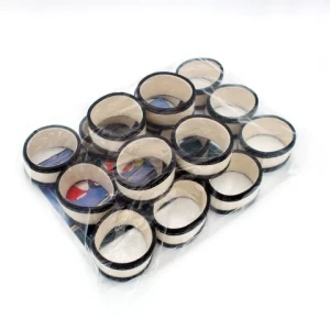 Pool ball cleaner rings 57.2mm 16pcs wool round ring woolen pads for billiard ball cleaner machine