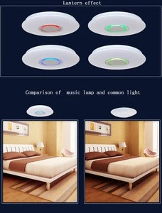 Portable Speaker Bluetooth Lamp Ceiling Recessed Light Music Bluetooh Speaker LED Ceiling Lights