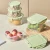 Import Portable Stackable dry food storage jars Grain dispenser cereals container airtight pantry food box set corn snacks with lid from China