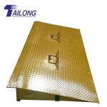 Portable Steel Heavy Duty Container Ramp/Mobile Container Unloading Ramp for Forklift