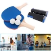 Portable Table Tennis Set  Telescopic Net Rack 1 Pair Table Tennis Paddle Pingpong Training Accessories Set