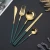 Import Portable travel Stainless steel gold silverware tableware gold cutlery wedding from China