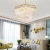 Import post modern crystal chandeliers & pendant lights luxury kitchen hanging light creative living room light from China