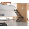Prefabricated low cost stairs outdoor metal steel ms staircase design