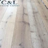 prefinished 15mm thick rustic engineered white washed oak wood flooring