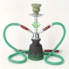 Premium Arabic Double Hose Smoking Hookah Portable Acrylic Shisha Hookah Set