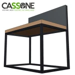 Premium quality OEM bedrooms used plastic foot stand for hotel room luggage racks
