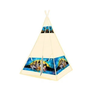 Pretend Play Halloween Christmas Indian Tent Toy Beach Play Teepee Tent Outdoor Kids Camping Tent