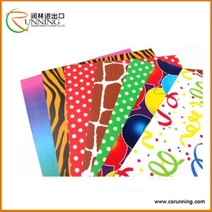 Printed Patterned Invitation Paperboard/ Art Paper Chinese Paper Factory