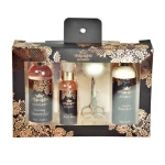 Private label shower gel skin care spa gift box in bath set